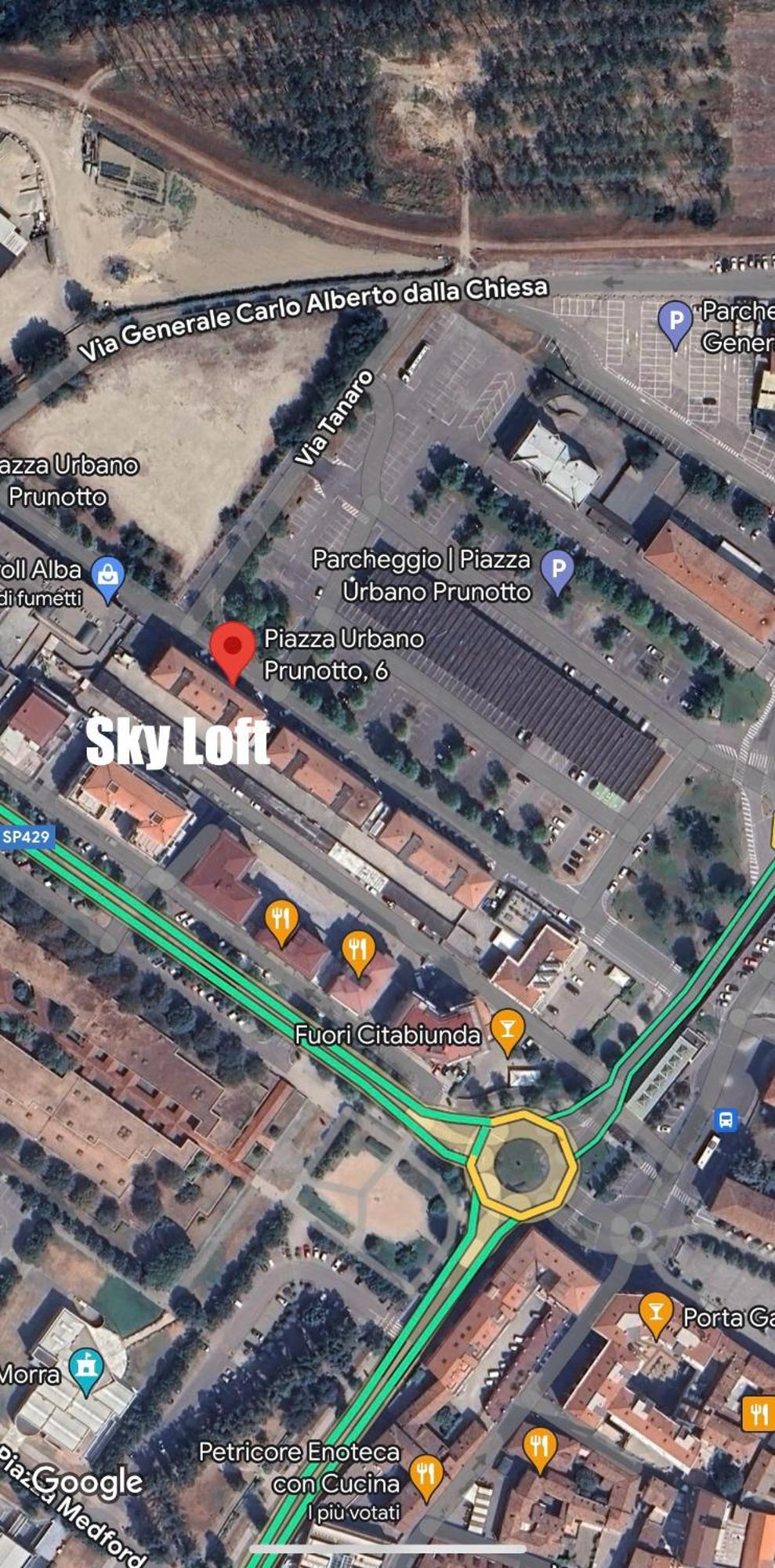Sky Loft Lägenhet Alba  Exteriör bild